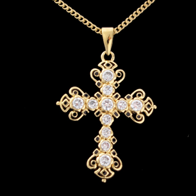 The Official Elvis Presley Enamel Cross