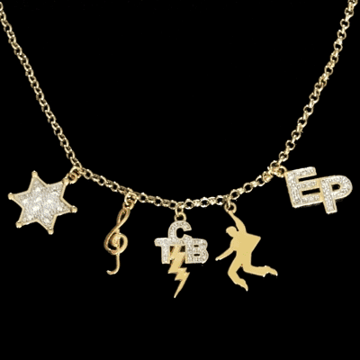 Elvis Necklet " Star-Note-TCB-Elvis-EP"