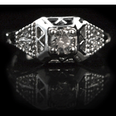 Gladys Presley Ring - Platinum Plated