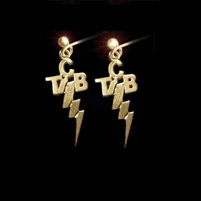 TCB Earrings - 9 Karat Gold