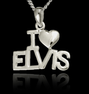 I LOVE ELVIS PENDANT